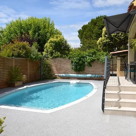 Jolie Villa, Piscine, 10min Centre Ville, Wifi ヴィラ モンペリエ