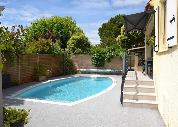 Jolie Villa, Piscine, 10min Centre Ville, Wifi Βίλα Μονπελιέ